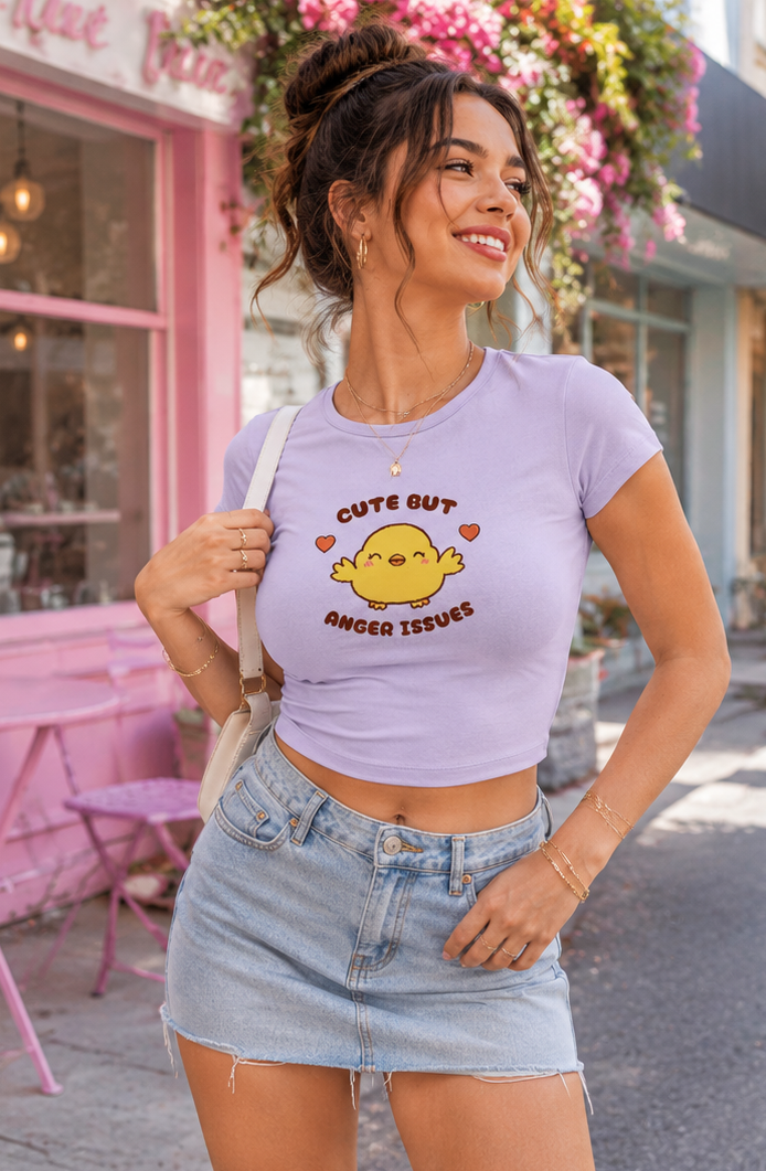 Anger Issues Cutie Baby Tee