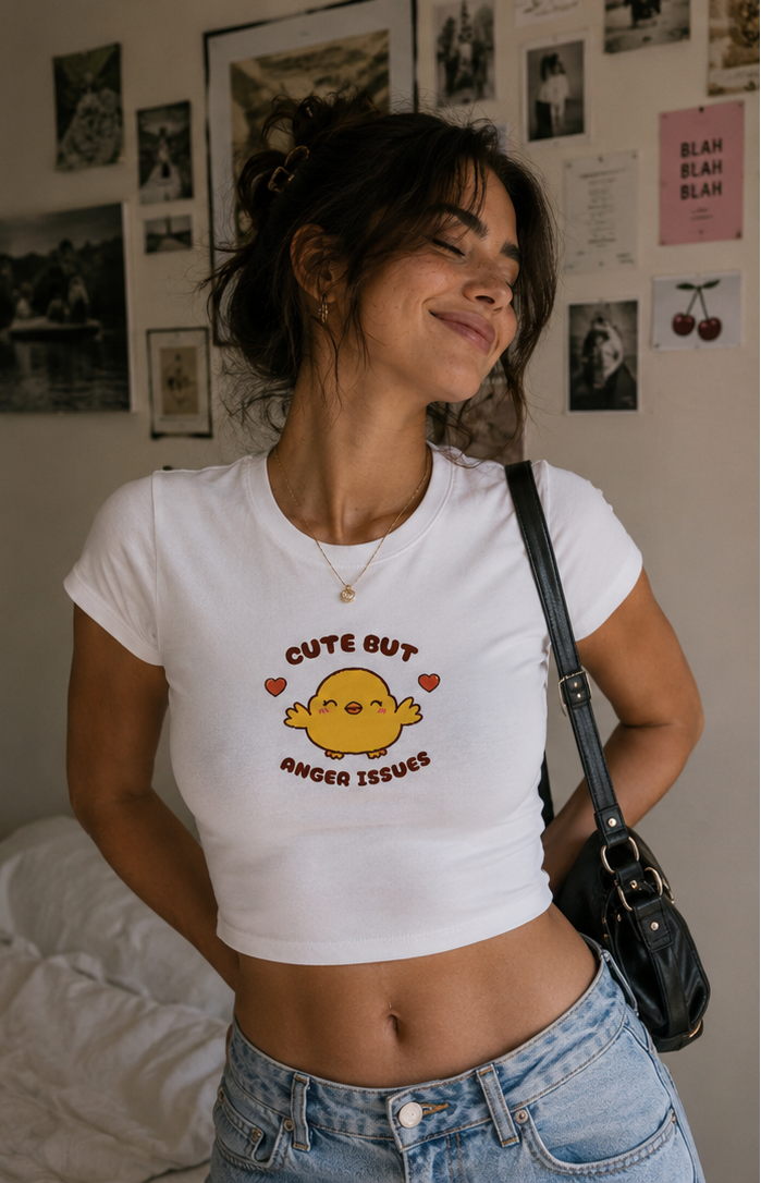 Anger Issues Cutie Baby Tee