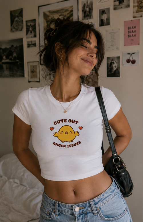 Anger Issues Cutie Baby Tee