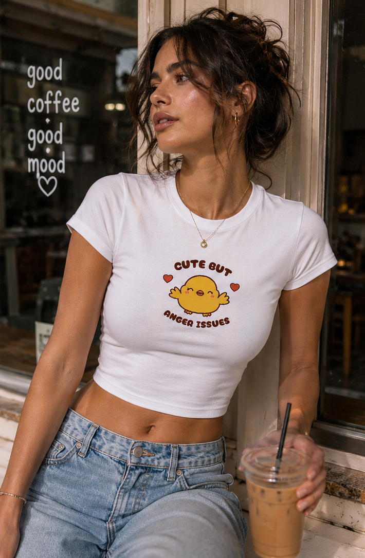 Anger Issues Cutie Baby Tee
