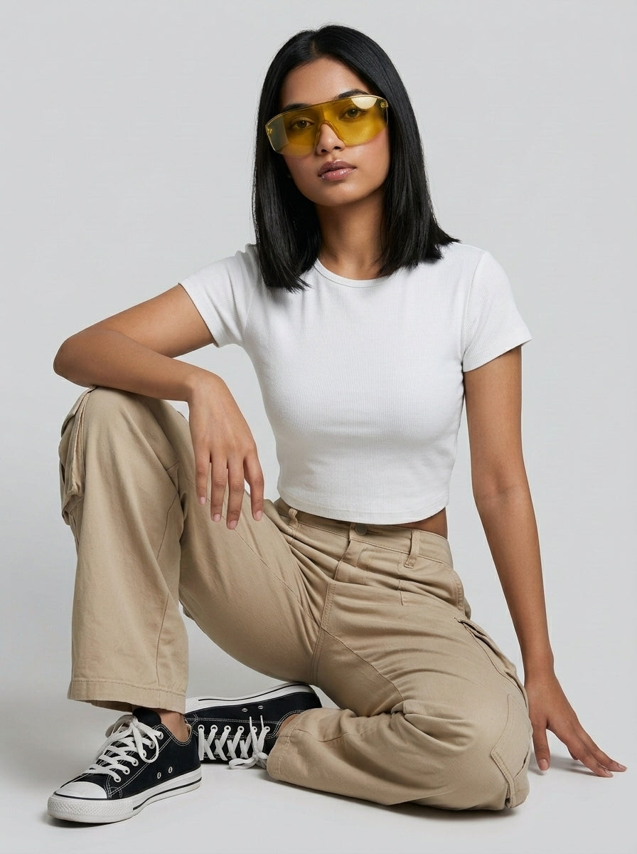 white_model_sitting