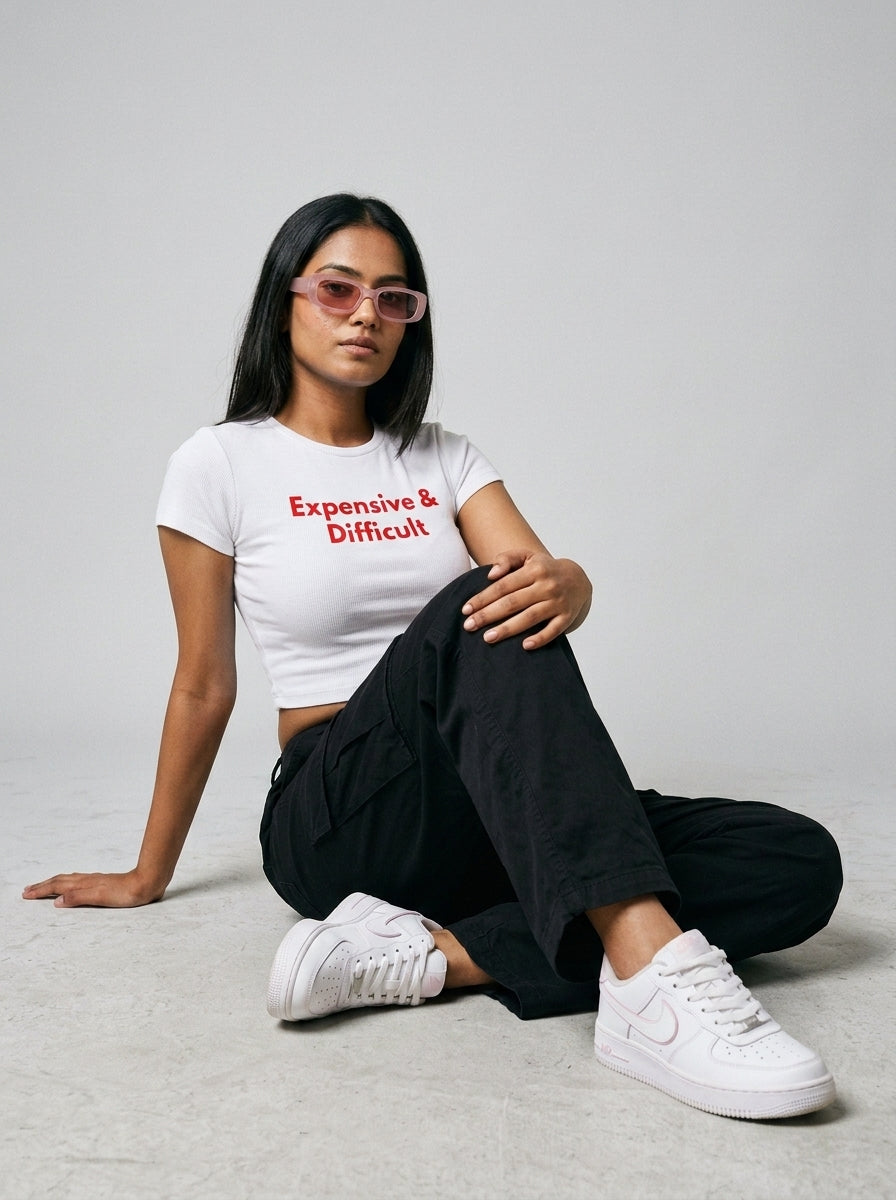 white_model_sitting