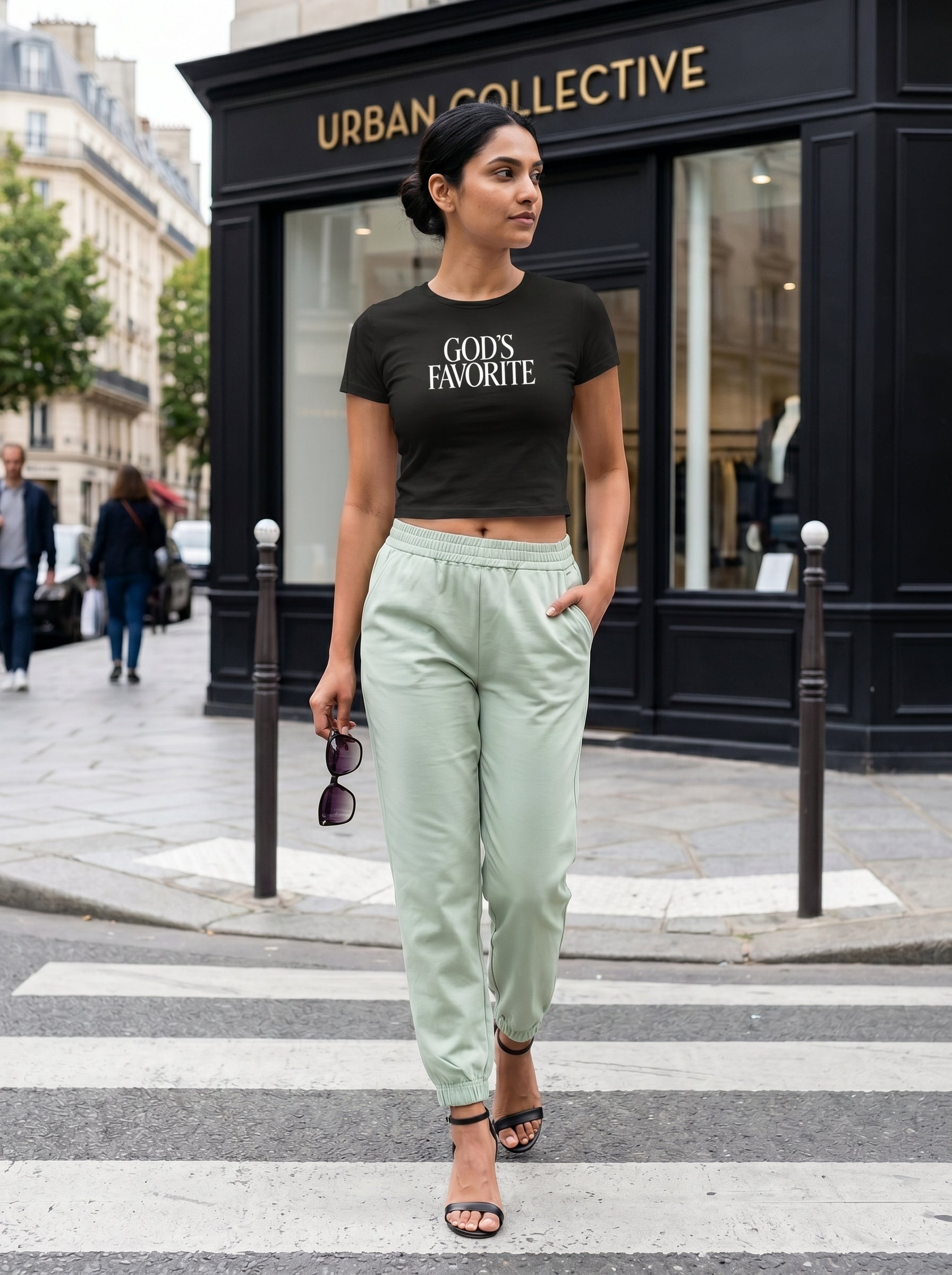 black_model_walk