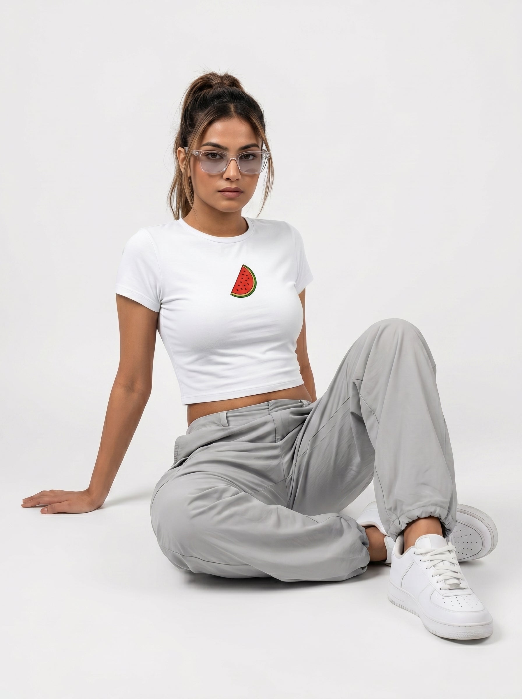 white_model_sitting