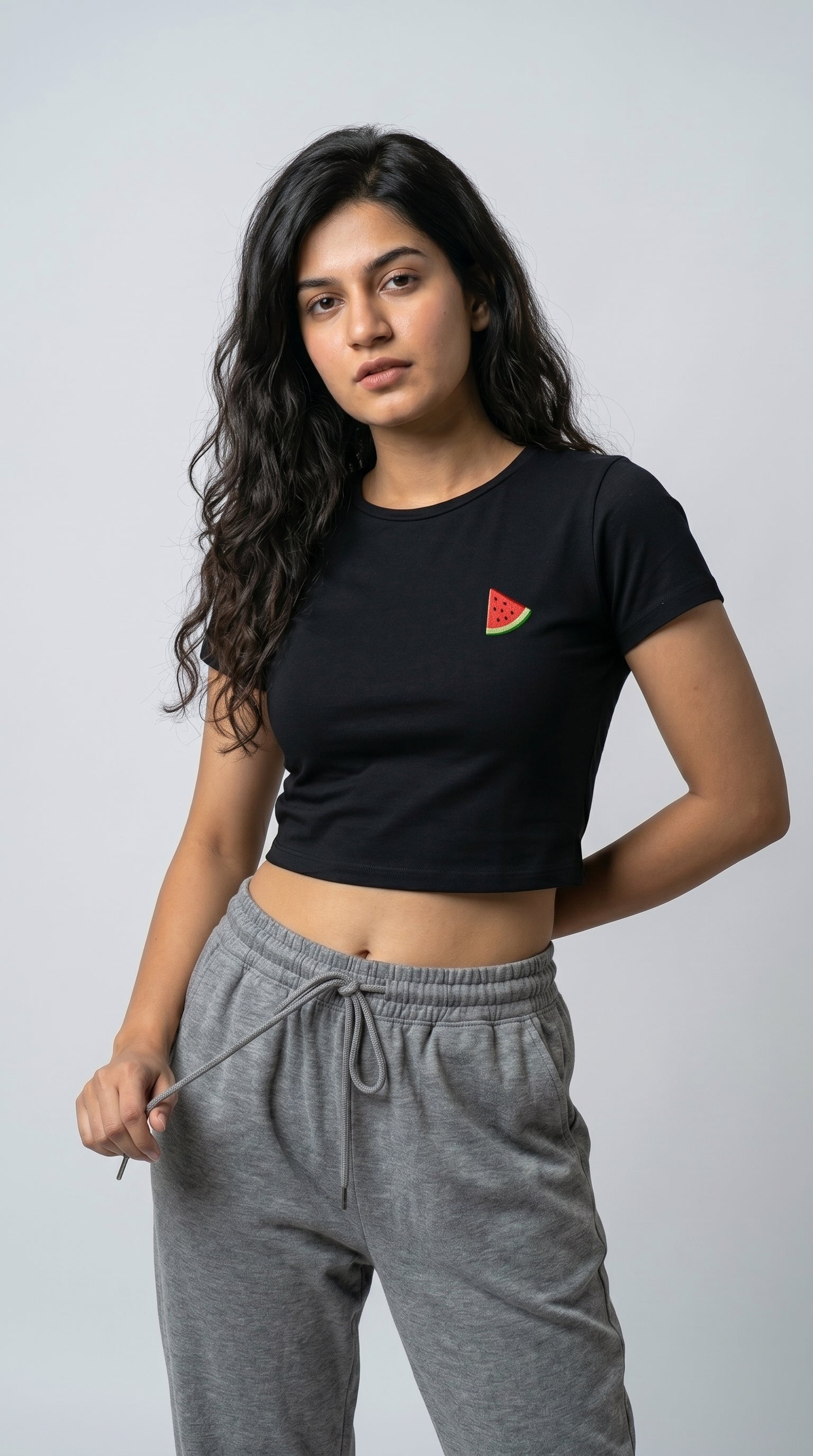 black_model_pajamas