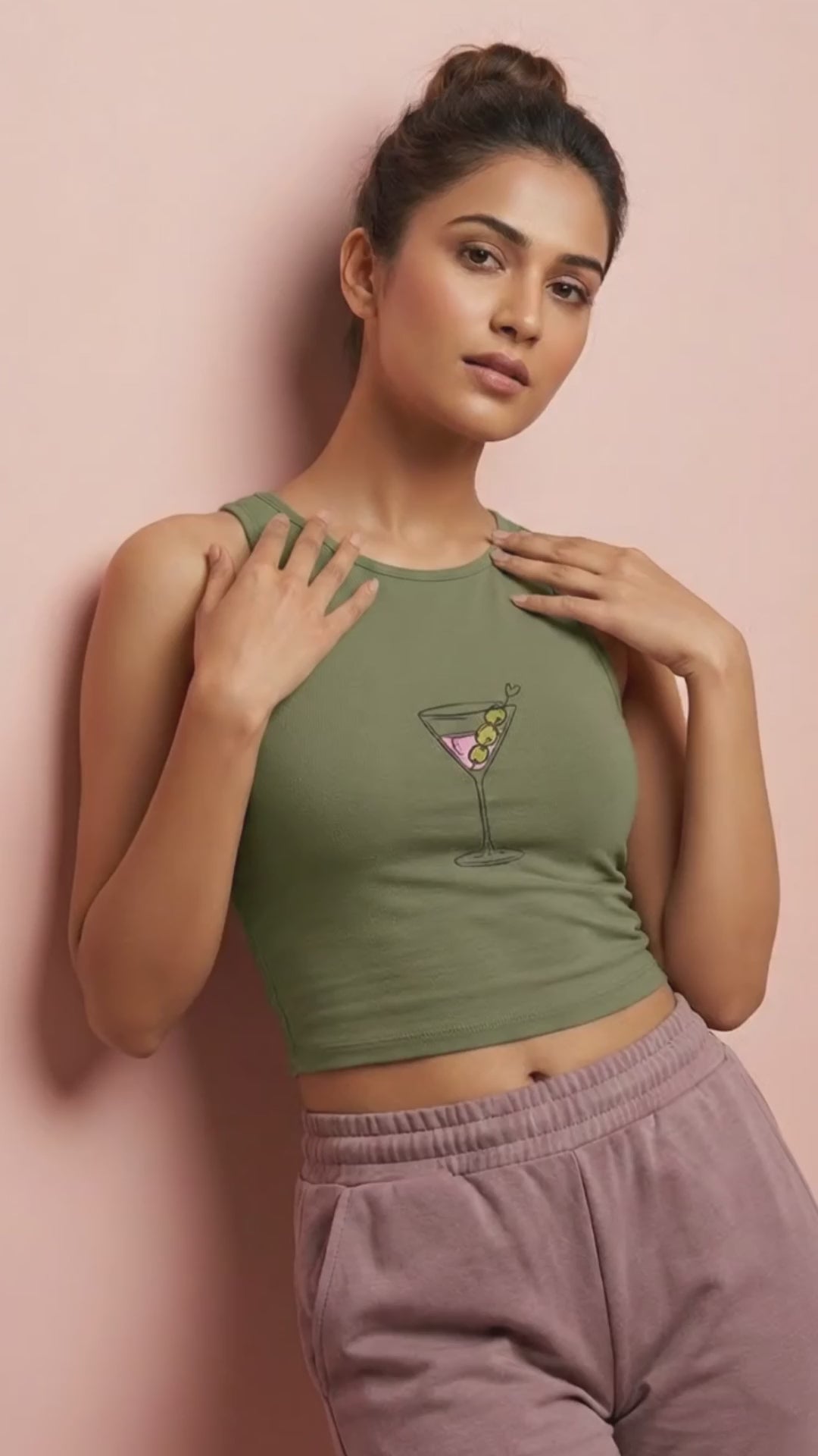olive green_walk
